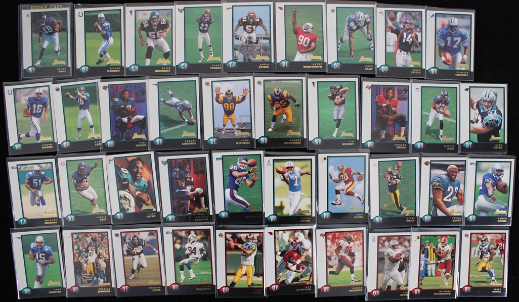 1998 NFL Bowman Football Cards #1-220