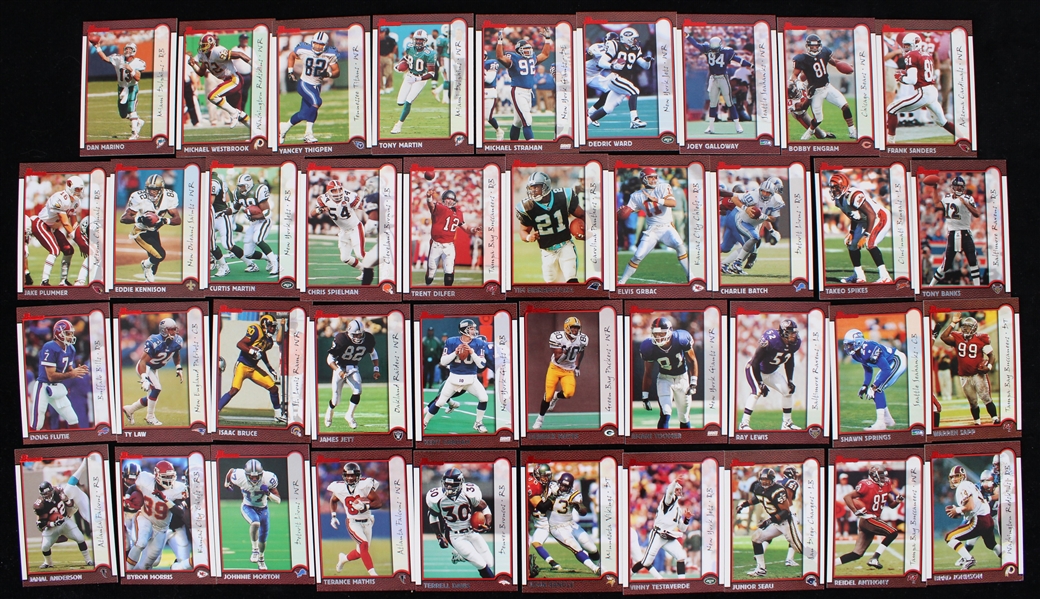 1999 NFL Bowman Football Cards #1-220
