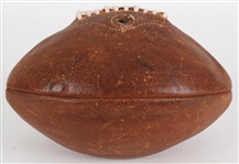 1929 Notre Dame Fighting Irish National Champions Multi Signed Lowe & Campbell Football w/ Head Coach Knute Rockne & More (MEARS LOA / Full JSA Letter)