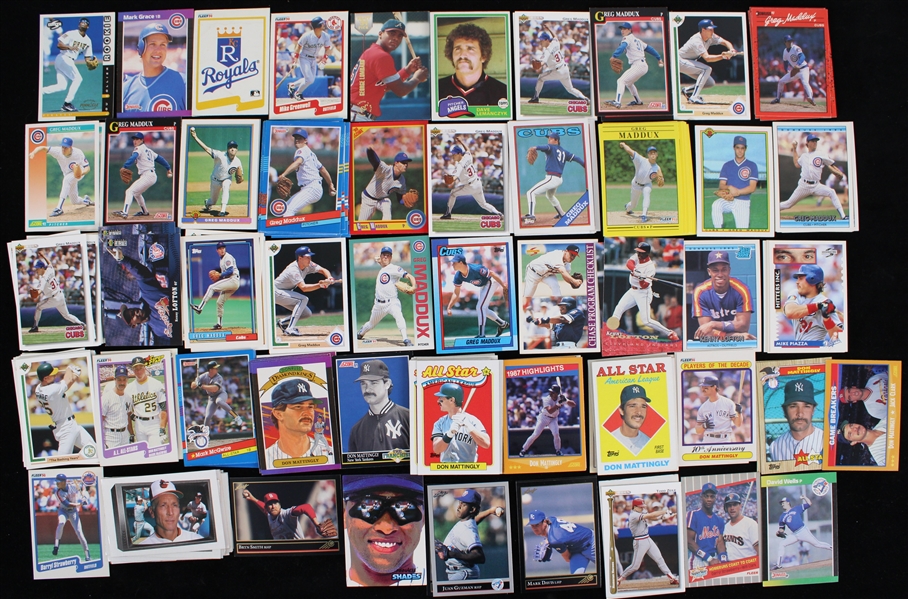 1980s-2000s Baseball Basketball Boxing Wrestling Golf NASCAR Trading Card Collection - Lot of 1,500+