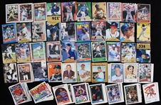 1980's-2000's Baseball Basketball Boxing Wrestling Golf NASCAR Trading Card Collection - Lot of 1,500+