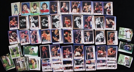 1980's-2000's Baseball Basketball Boxing Wrestling Golf NASCAR Trading Card Collection - Lot of 1,500+