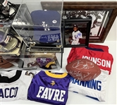 1990s-2000s Football and Baseball Display Items Only (Lot of 20+)