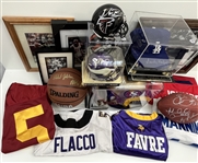 1990s-2000s Football and Baseball Display Items Only (Lot of 20+)