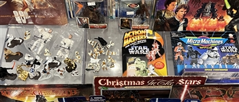 1980s-2002 Star Wars Collection w/ Figures, Books, Calendars & more (Lot of 100+)