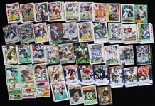 1980's-2000's Football Trading Card Collection - Lot of 2,000+