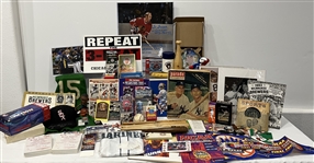 1980s-2010s Football, Baseball, Hockey Collection & more w/ Starting Line Up Figures & more (Lot of 140+) 