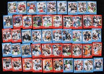 2001 Upper Deck Vintage Football Trading Cards Complete Set of 290 Cards w/ Michael Vick Rookie Card & More