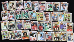 1976-79 Football Trading Card Collection - Lot of 200+ w/ Complete Wonder Bread Set & More