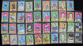 1960's-2000's Hockey Basketball Trading Card Collection - Lot of 140 w/ 16 Signed 