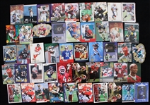 1990s-2000s Rookie Football Trading Card Collection - Lot of 500+