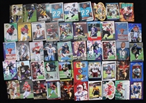 1990's-2000's Rookie Football Trading Card Collection - Lot of 500+