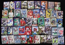 1990's-2000's Rookie Football Trading Card Collection - Lot of 500+