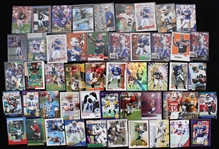 1990's-2000's Rookie Football Trading Card Collection - Lot of 500+
