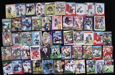 1990's-2000's Rookie Football Trading Card Collection - Lot of 500+
