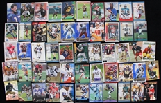 1990s-2000s Rookie Football Trading Card Collection - Lot of 200+