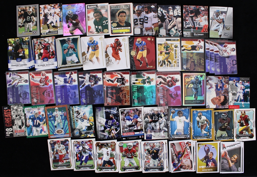 2000s-10s Football Trading Card Collection - Lot of 200+