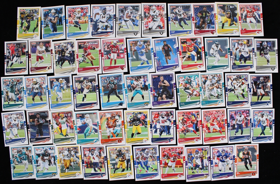 2019-2020 Panini Certified & Donruss Football Trading Card Collection - Lot of 100
