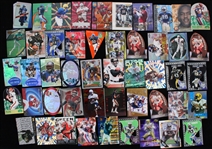 1990s-2010s Football Trading Card Collection - Lot of 200+