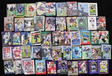 1990s-2010s Rookie Football Trading Card Collection - Lot of 500+