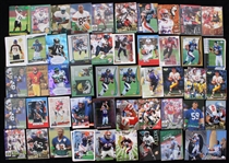 1990's-2010's Rookie Football Trading Card Collection - Lot of 500+
