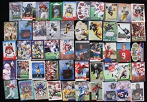 1990's-2010's Rookie Football Trading Card Collection - Lot of 500+