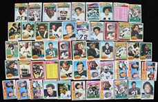 1970s Oakland Raiders Football Trading Card Collection - Lot of 200+ 