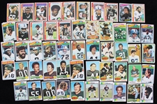 1970's Oakland Raiders Football Trading Card Collection - Lot of 200+ 