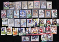 2000's Football Trading Card Collection - Lot of 165 w/ 65 Signed Cards