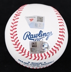 2025 Jose Ramirez Cleveland Guardians Signed OML Manfred Baseball (MLB Hologram / Fanatics)