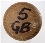 1985-86 George Brett Kansas City Royals Signed Louisville Slugger Professional Model Bat (MEARS A8 / JSA)