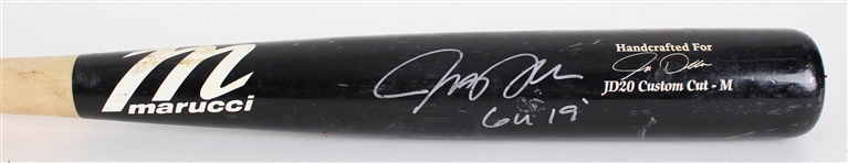 2019 Josh Donaldson Atlanta Braves Signed Marucci Professional Model Game Used Bat (MEARS A10 / PSA GU10 / JSA)