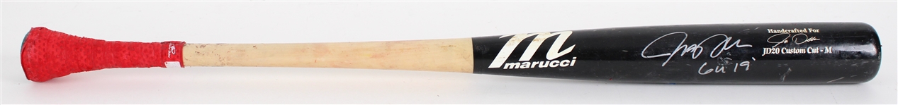 2019 Josh Donaldson Atlanta Braves Signed Marucci Professional Model Game Used Bat (MEARS A10 / PSA GU10 / JSA)