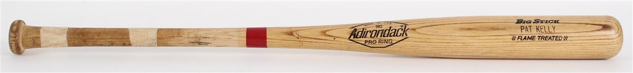 1982 Pat Kelly Minor Leagues Adirondack Professional Model Game Used Bat (MEARS LOA)