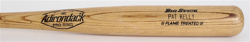 1982 Pat Kelly Minor Leagues Adirondack Professional Model Game Used Bat (MEARS LOA)