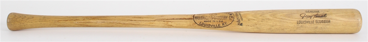 1975 Jerry Terrell Minnesota Twins H&B Louisville Slugger Professional Model Game Used Bat (MEARS LOA)