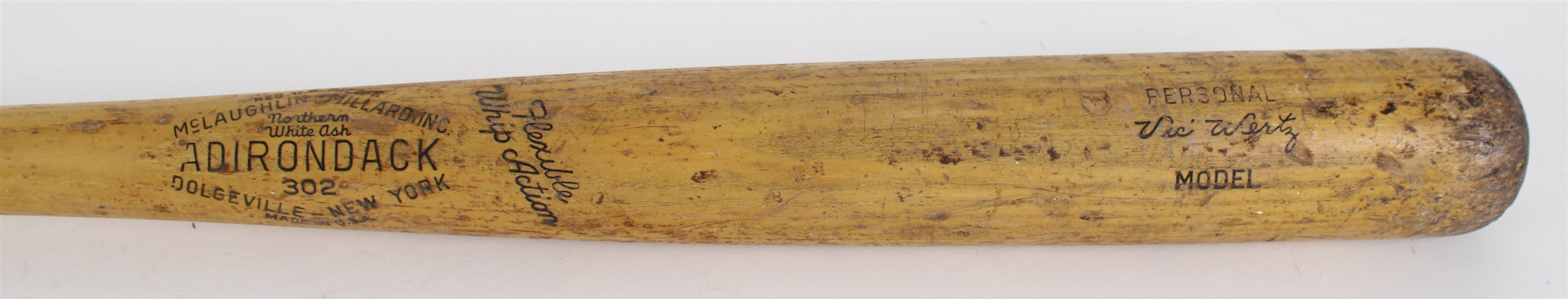1951-57 Vic Wertz Tigers / Browns / Indians Adirondack Store Model Baseball Bat