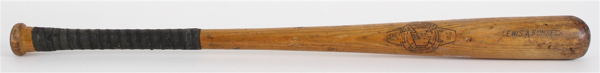 1933 Lewis Fonseca Chicago White Sox Reach Professional Model Bat (MEARS LOA)