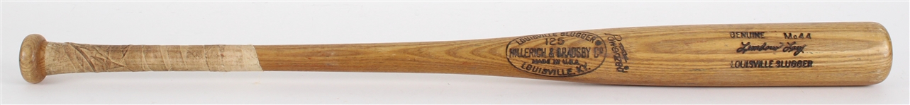 1977-78 Leondaus Lee Lacy Los Angeles Dodgers H&B Louisville Slugger Professional Model Game Used Bat (MEARS LOA)