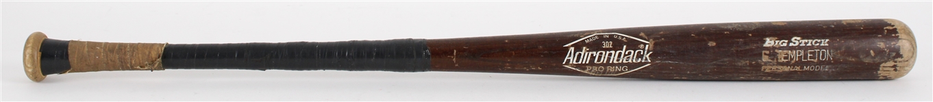 1981 Garry Templeton St. Louis Cardinals Adirondack Professional Model Game Used Bat (MEARS LOA)