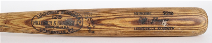 1979 Cliff Johnson Cleveland Indians H&B Louisville Slugger Professional Model Game Used Bat (MEARS LOA)