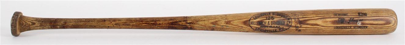 1979 Cliff Johnson Cleveland Indians H&B Louisville Slugger Professional Model Game Used Bat (MEARS LOA)