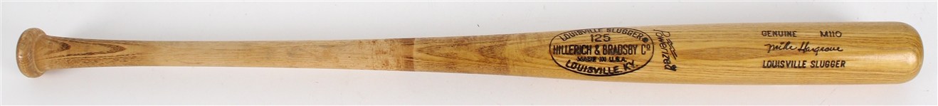 1977-79 Mike Hargrove Rangers / Padres / Indians H&B Louisville Slugger Professional Model Game Used Bat (MEARS LOA)