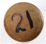 1977-79 Mike Hargrove Rangers / Padres / Indians H&B Louisville Slugger Professional Model Game Used Bat (MEARS LOA)