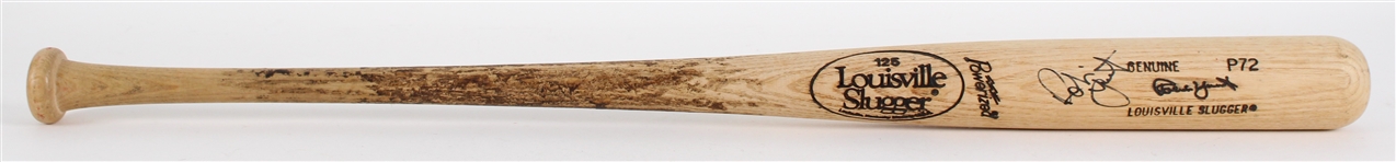 1986-89 Robin Yount Milwaukee Brewers Signed Louisville Slugger Professional Model Bat (MEARS A6 / JSA)
