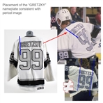 1989-90 Wayne Gretzky Los Angeles Kings Signed Game Worn Home Jersey (MEARS A10 / JSA) All Time Scoring Leader Season