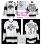 1989-90 Wayne Gretzky Los Angeles Kings Signed Game Worn Home Jersey (MEARS A10 / JSA) All Time Scoring Leader Season