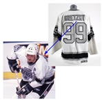 1989-90 Wayne Gretzky Los Angeles Kings Signed Game Worn Home Jersey (MEARS A10 / JSA) All Time Scoring Leader Season