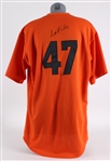 2005-07 Scott Baker Rochester Red Wings #47 Signed Minor League Baseball Jersey (MEARS LOA/JSA)
