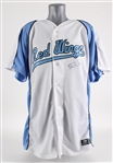 2010s Brenden Wise Rochester Red Wings #50 Signed Minor League Baseball Jersey (MEARS LOA/JSA)